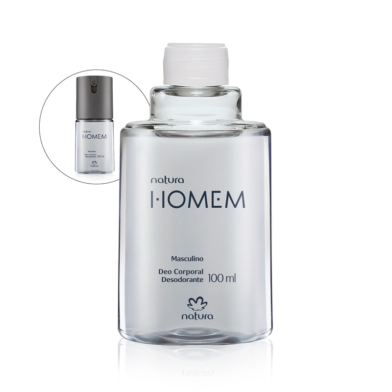 Refil Desodorante Corporal Natura Homem - 100 ml