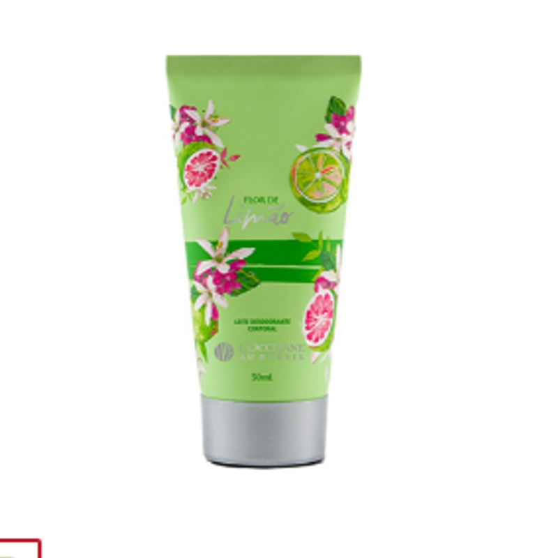 Leite Desodorante Corporal Flor de Limão 50ml