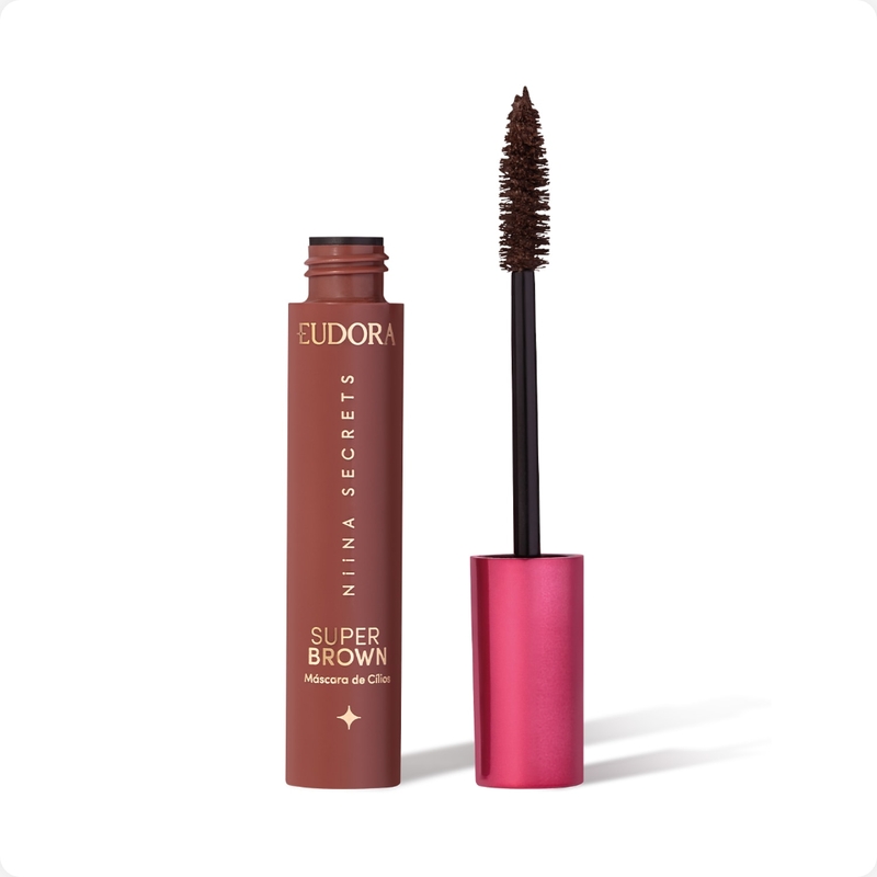 Máscara De Cílios Super Brown Niina Secrets Neutrals 10G