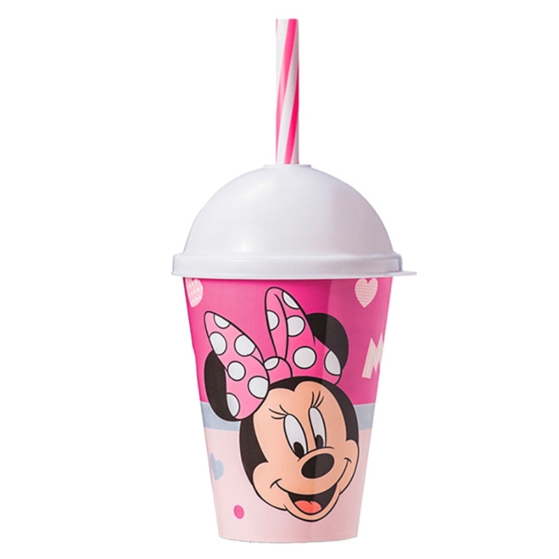 Copo com Canudo Minnie