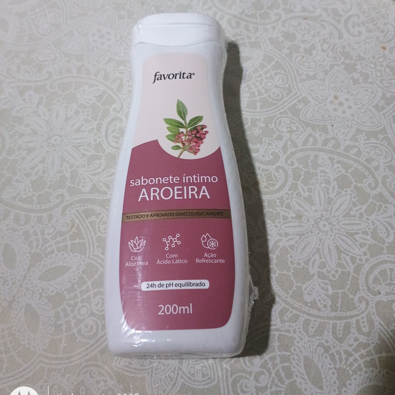Sabonete Líquido Íntimo Aroeira 200g