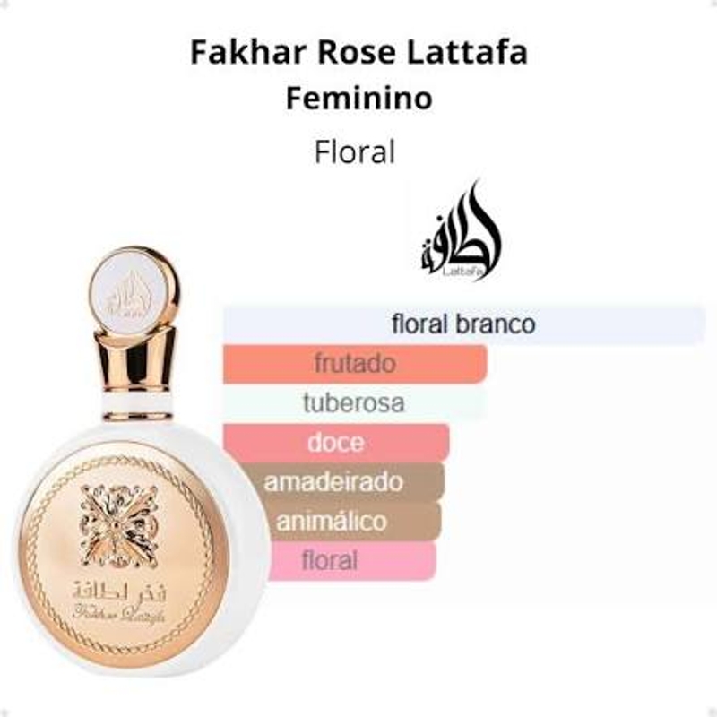 Fakhar Rose Eau de parfum - 100ml