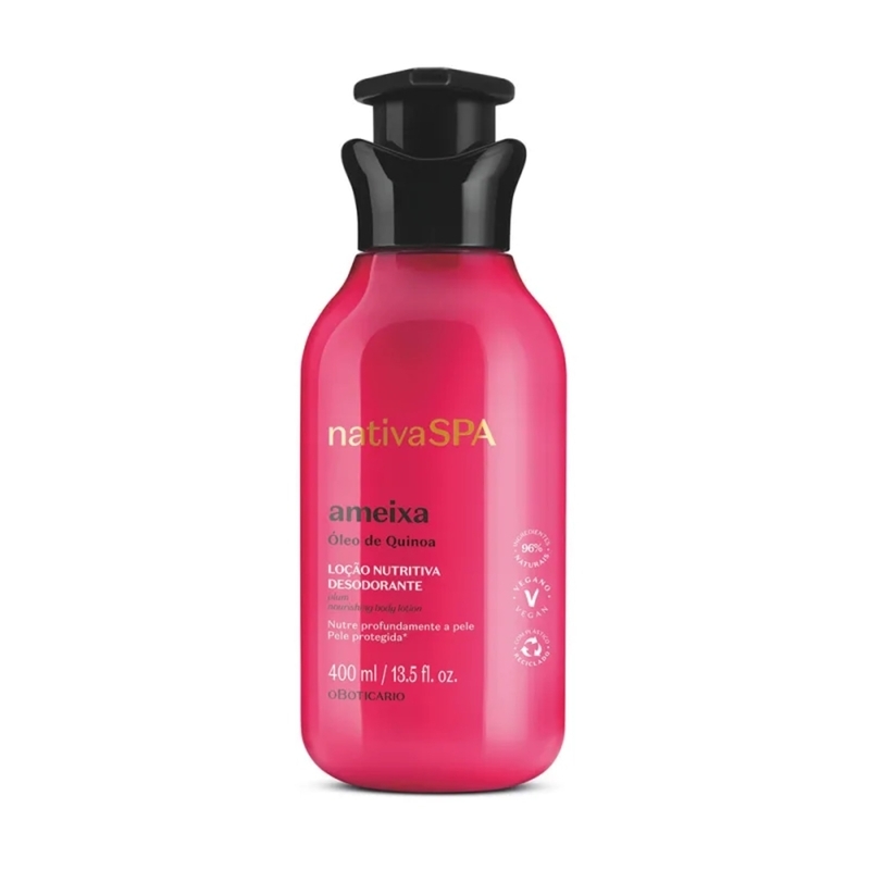 Loção Hidratante Desodorante Corporal Nativa Spa Ameixa 400Ml