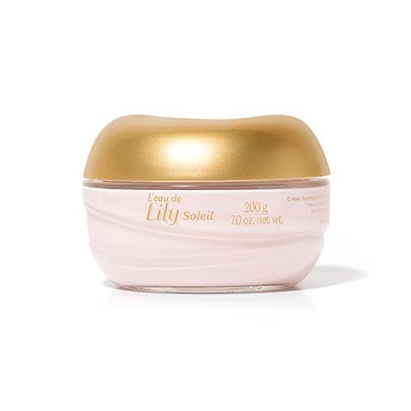 Creme Acetinado Hidratante Desodorante Corporal L'eau de Lily Soleil 200g