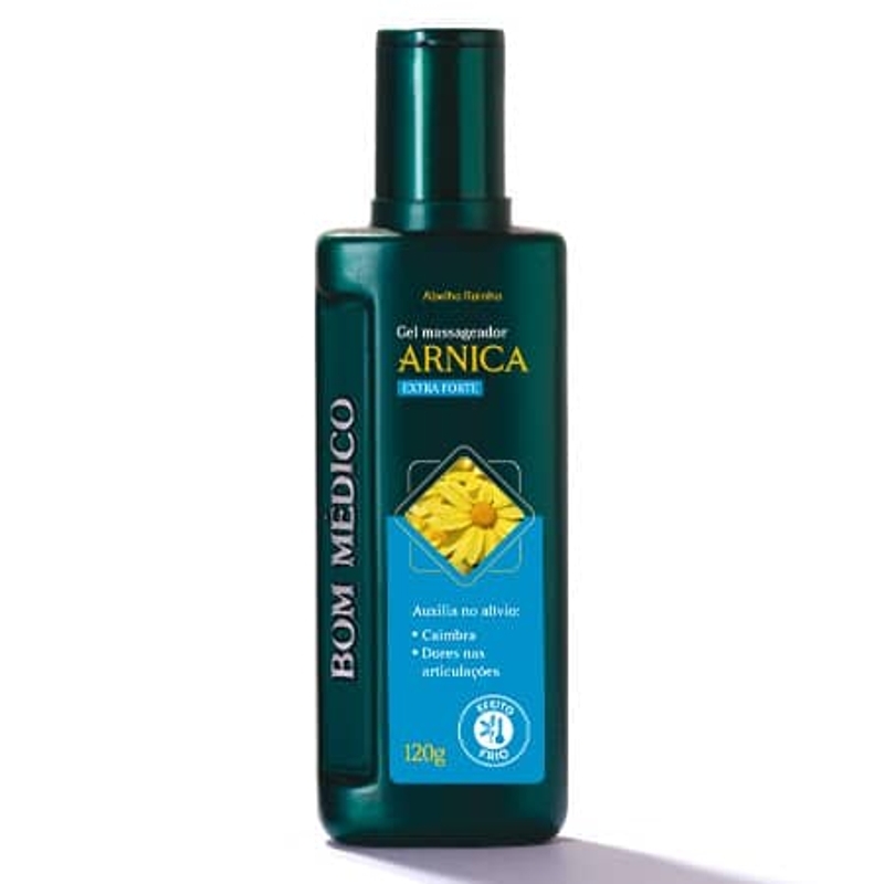 Bom Medico Gel Massageador de Arnica Extra Forte 120 G