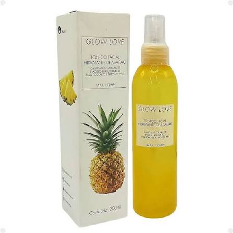Tônico facial hidratante de abacaxi - 200ml