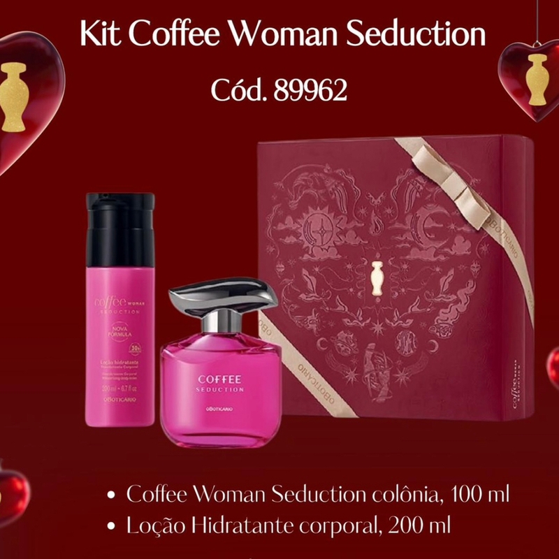 Kit Presente Coffee Woman Seduction