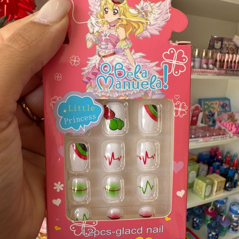 Unha Postiça Infantil