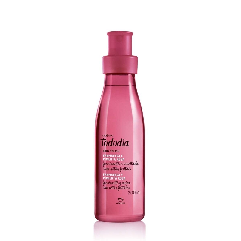 Tododia Framboesa e Pimenta Rosa Body Splash Desodorante Colônia