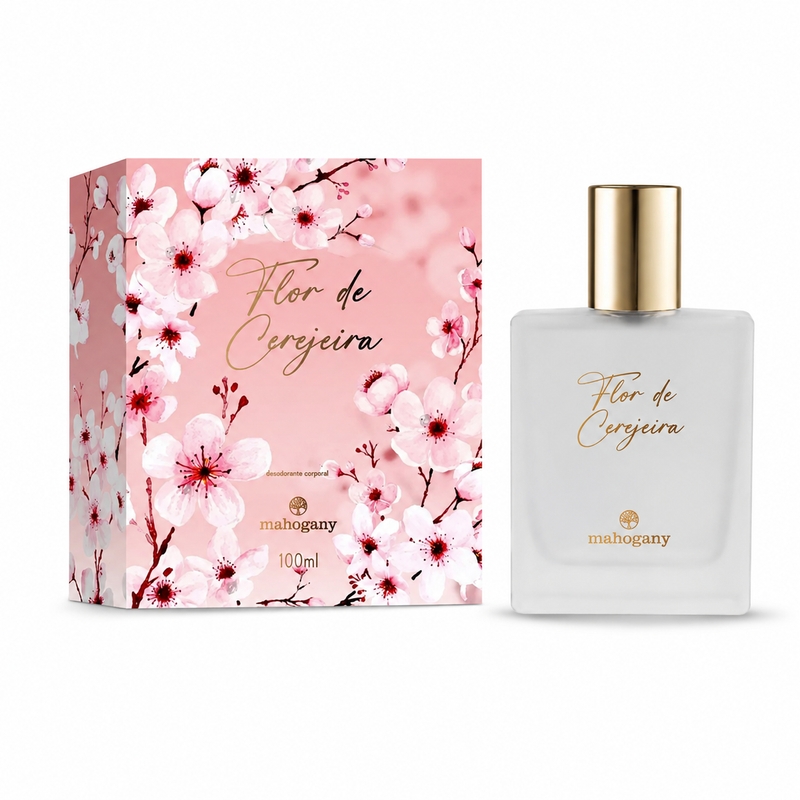 Fragrância Desodorante Flor de Cerejeira 100 ml
