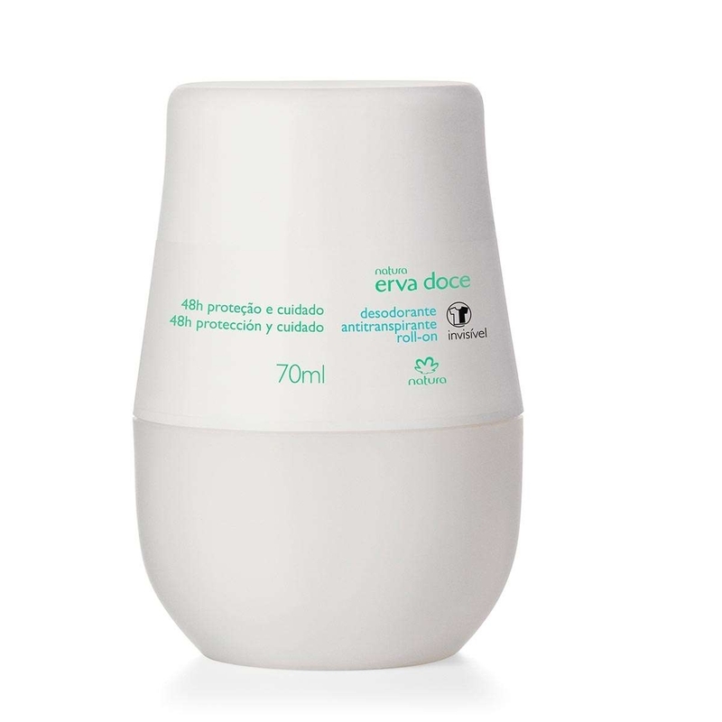 Desodorante Antitranspirante Roll-On Erva Doce - 70 ml