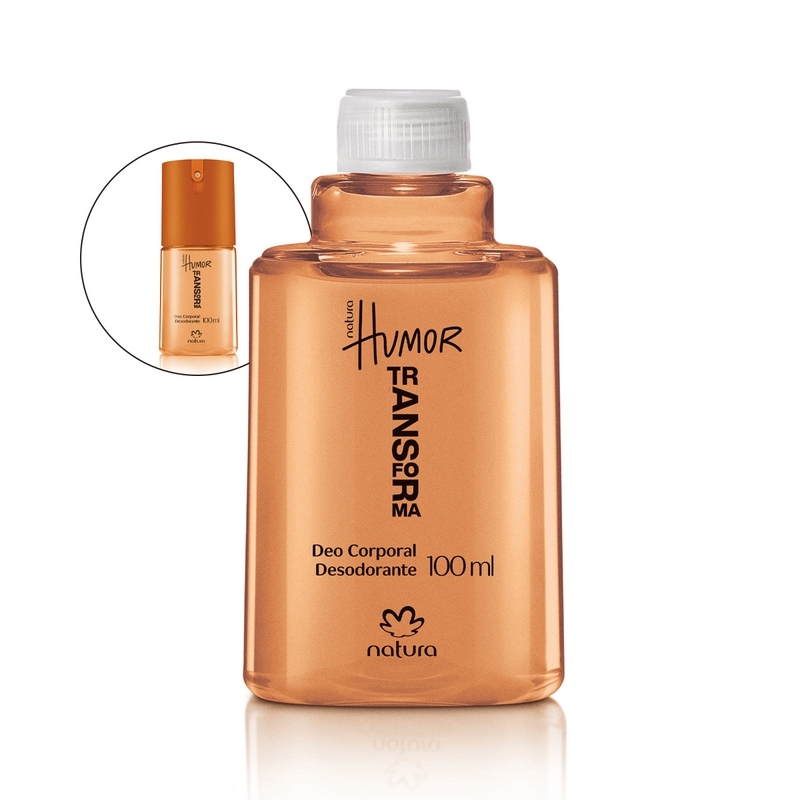 Refil Desodorante Corporal Unissex Humor Transforma 100 ml - 100 ml