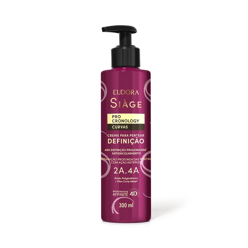 SIÀGE PRO CRONOLOGY CURVAS CREME PARA PENTEAR DEFINIÇÃO 300ML
