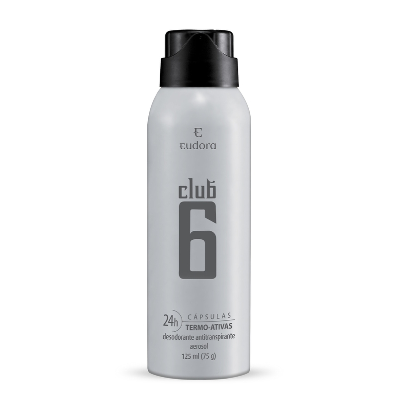 CLUB 6 DESOSODORANTE AEROSOL 125ML