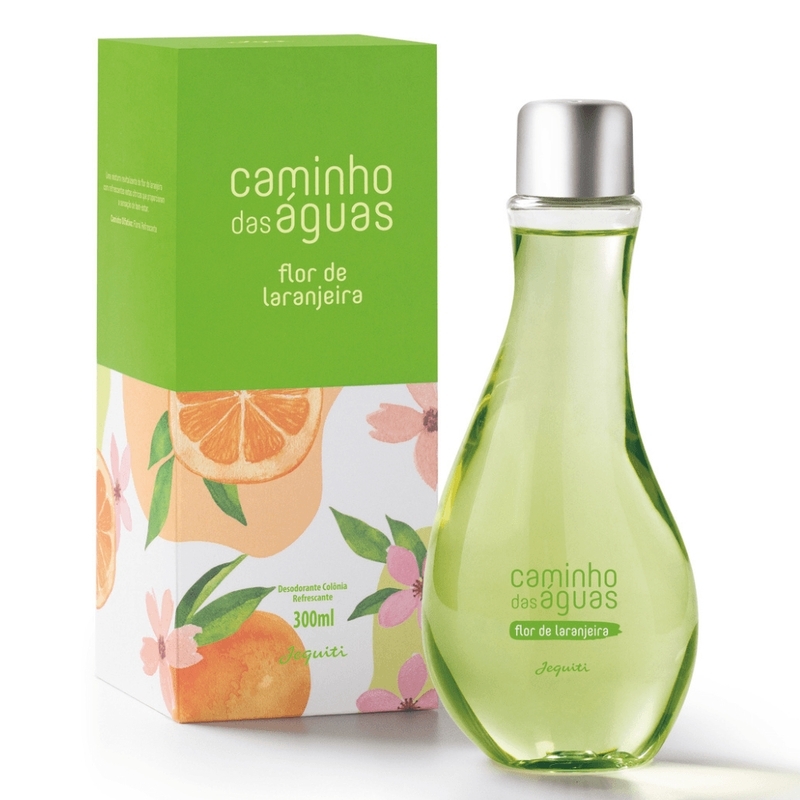 Desodorante Colônia Refrescante Caminho das Águas Flor de Laranjeira Jequiti 300 ml