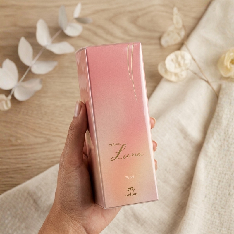 PERFUME FEMININO DESODORANTE COLONIA NATURA LUNA 75ML - foto 5