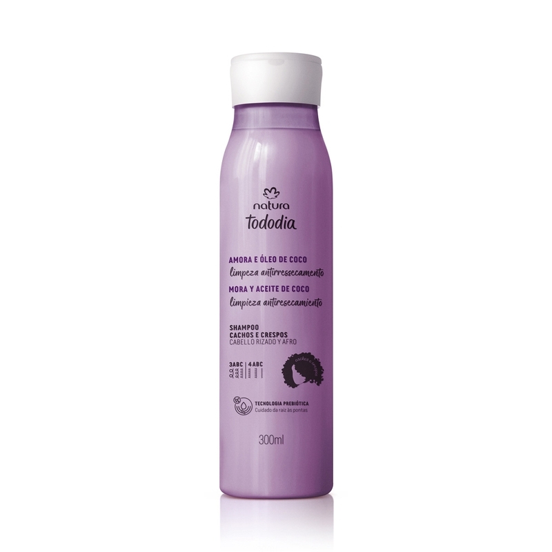 SHAMPOO TODODIA AMORA E ÓLEO DE CÔCO 300ML