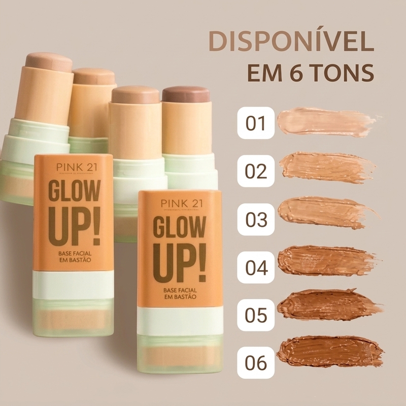 Glow Up Base Facial em bastão - Cor 05 - foto 2