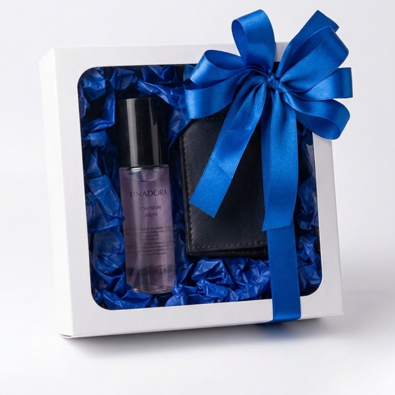 KIT PRESENTE BODY SPRAY CLUB 6 EUDORA + CARTEIRA PORTA CARTOES