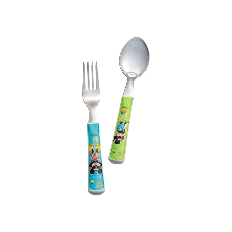 Kit Colher e Garfo Mickey
