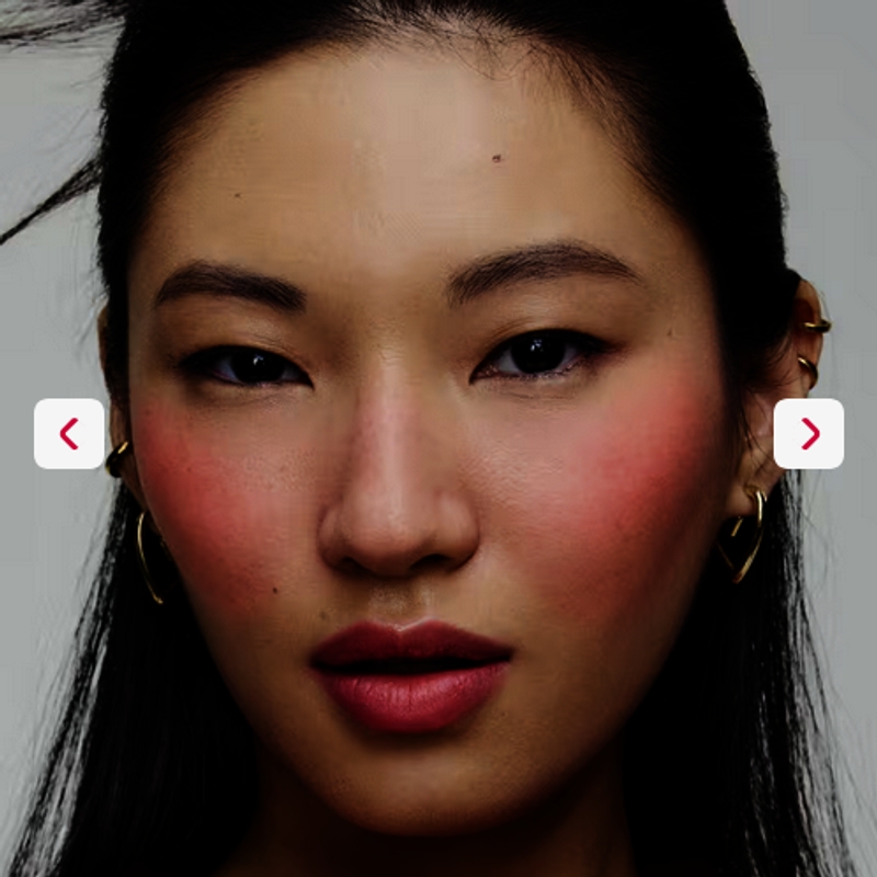 Batom E Blush Multifuncional Roxo Amora Fuji Mochi Blur 3,5G - foto 3