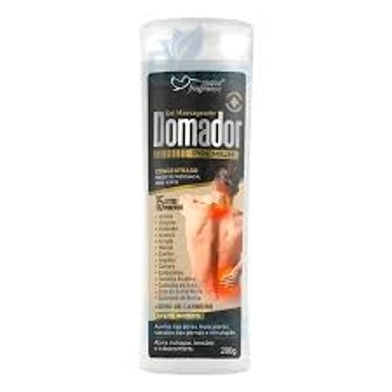 Gel Massageador Domador Premium 200g - Para Dor Muscular