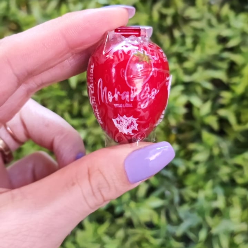 Brilho Labial Morango #SuperPoderes
