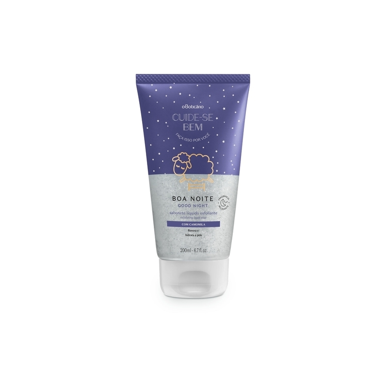 Sabonete Líquido Esfoliante Corporal Cuide-Se Bem Boa Noite 200Ml - Oferta Válida Apenas No Pix