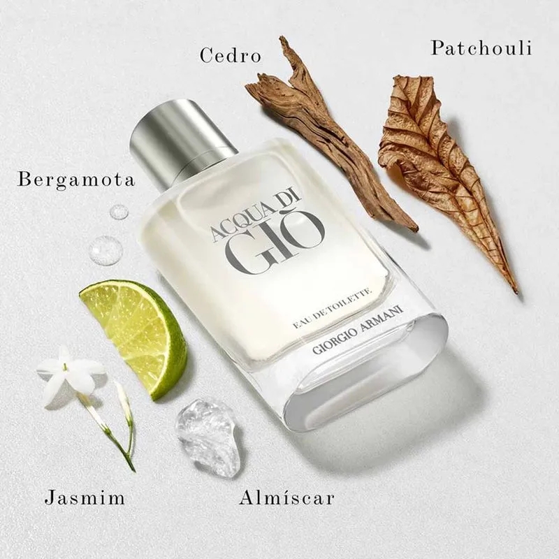 Kit Giorgio Armani Acqua di Giò - Eau de Toilette 100ml + Travel Size 15ml - foto 4
