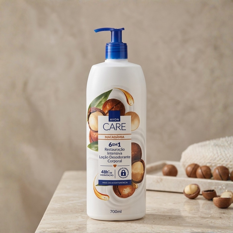 HIDRATANTE CORPORAL AVON CARE MACADAMIA 700ml - foto 5