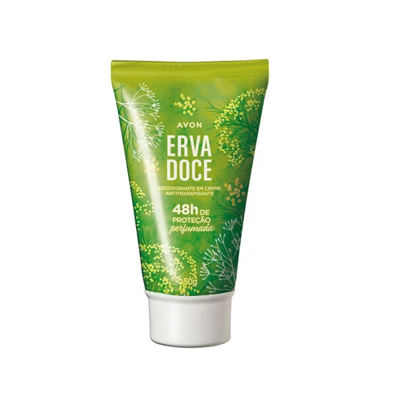 Desodorante Em Creme Erva Doce 50g