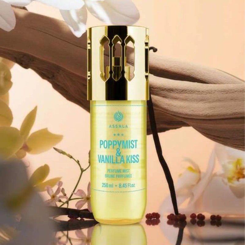 Bruma Corporal Assala Poppymist Vanilla Kiss - Body Mist Feminino
