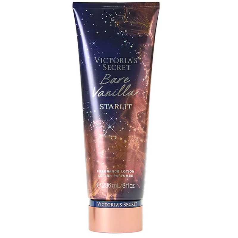 Loção Hidratante Perfumada Edição Limitada Bare Vanilla Starlit Victoria’s Secret 236ml