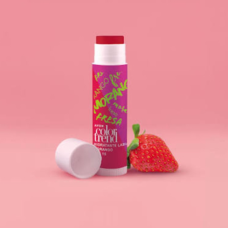 Balsamo Labial Morango - 4,5 g