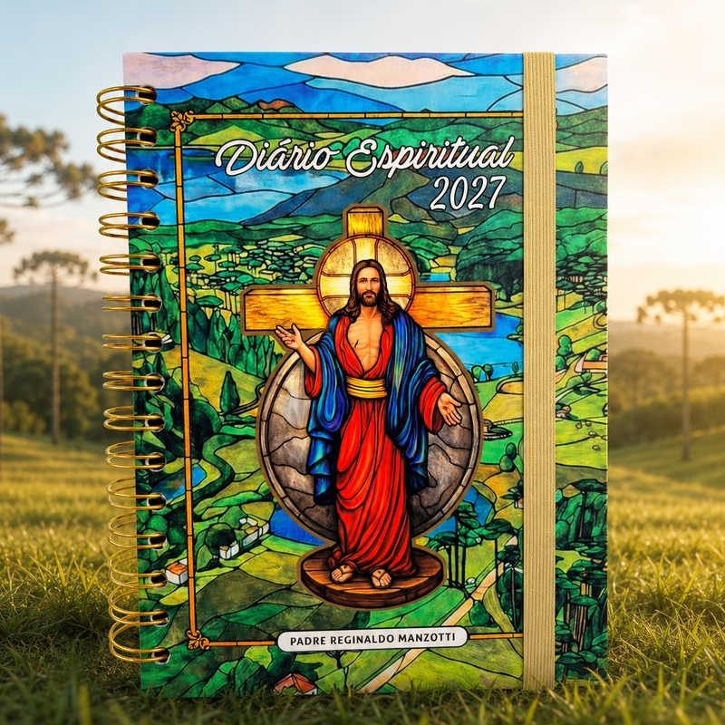 Diário Espiritual 2027 - Vitral