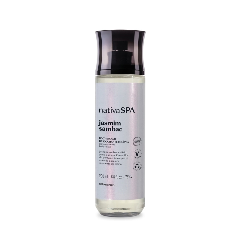 Body Splash Desodorante Colônia Nativa Spa Jasmim Sambac 200Ml