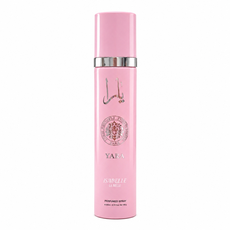 Body Splash Árabe Yara Rosé 300ml Isabelle la Belle