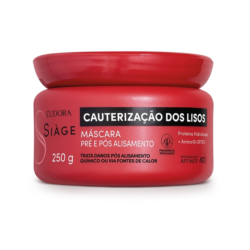 Máscara Capilar Siàge Cauterização Dos Lisos 250G