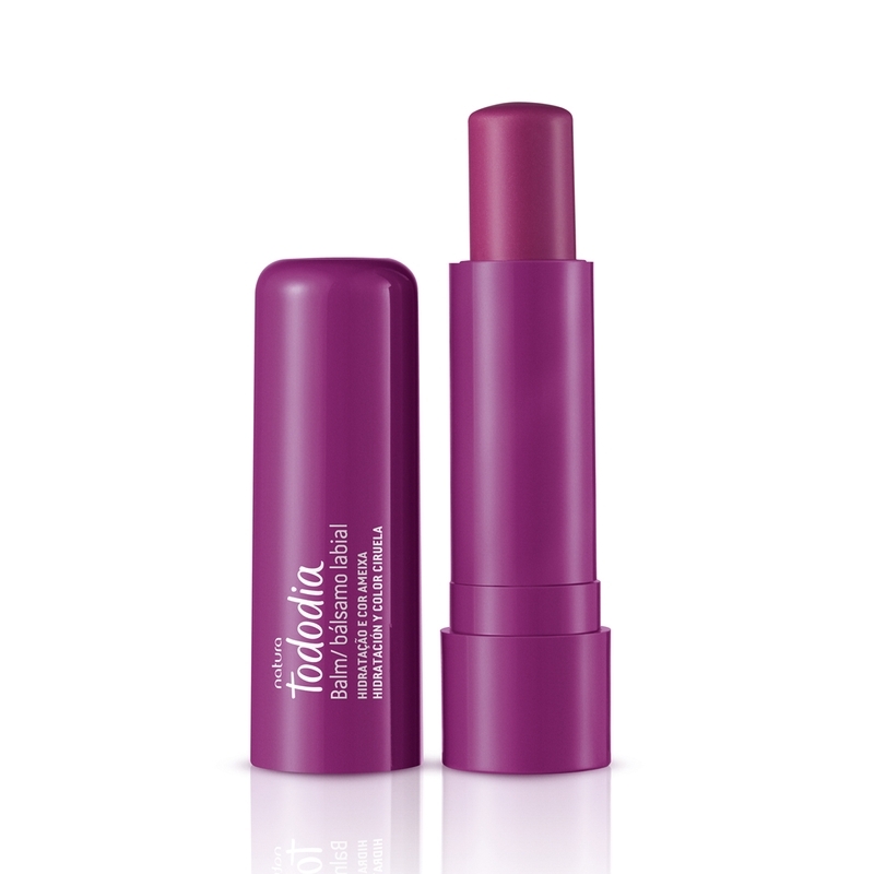 Balm Labial Tododia Cor Ameixa - 2,7 g