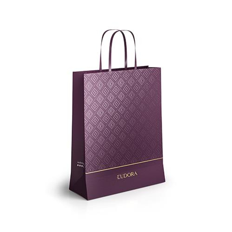 Sacola Presenteável Roxo Eudora