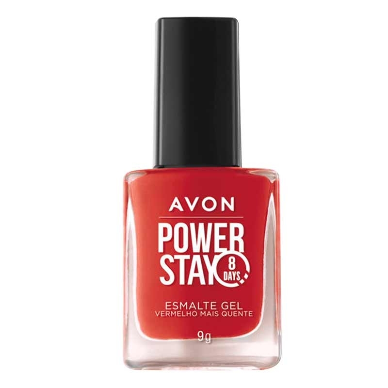 ESMALTE POWER STAY VERMELHO MAIS QUENTE 9G