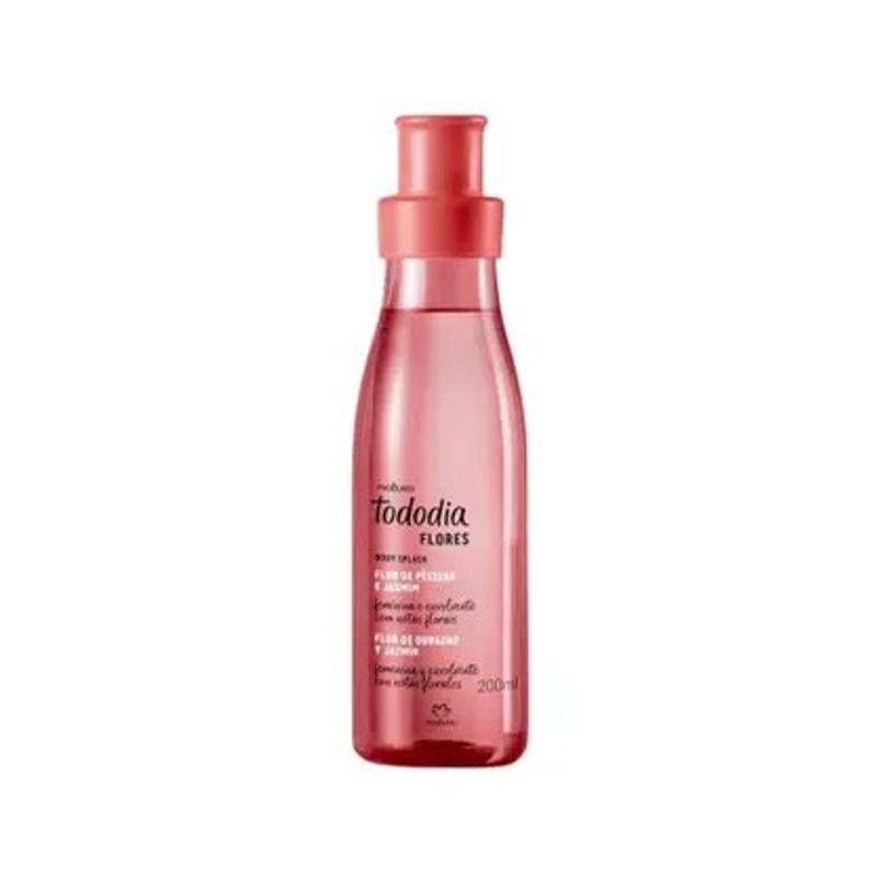 Body Splash Tododia Flores Flor de Pêssego e Jasmim 200ml