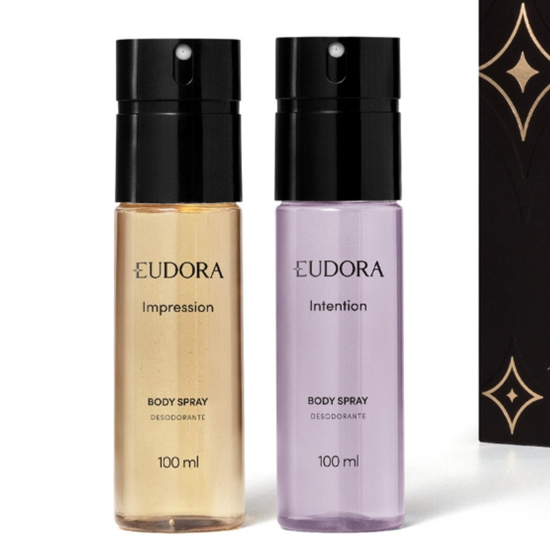 Kit Presente Eudora Duo Body Spray Masculino (2 Itens)