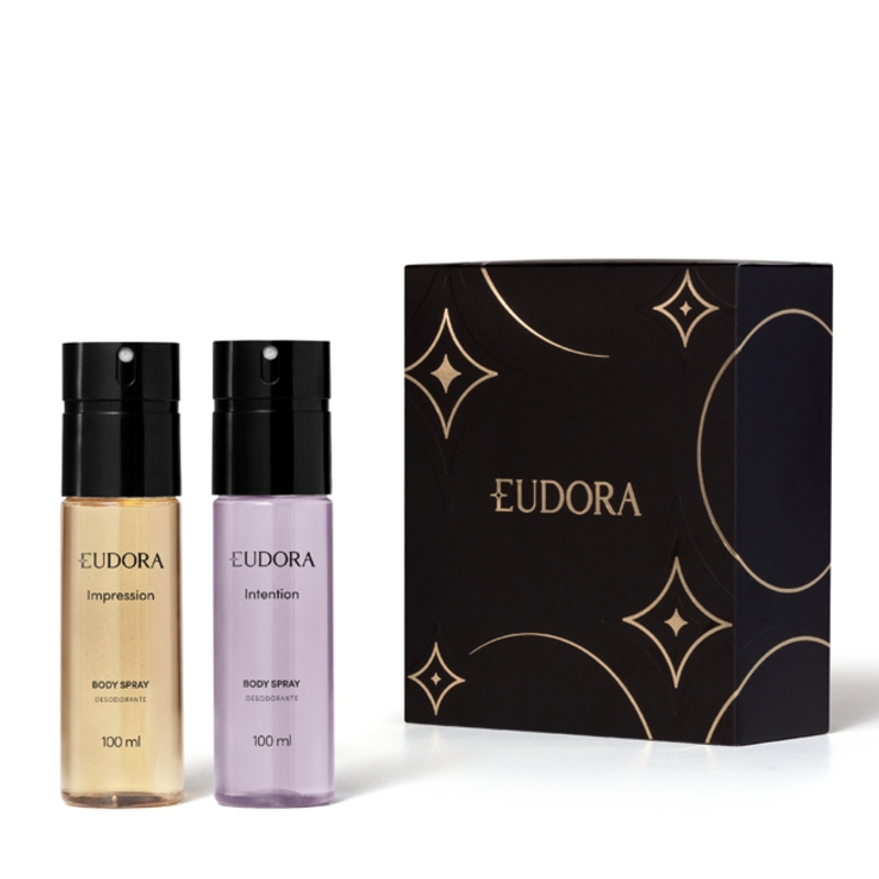 Kit Presente Body Spray Impression Intention
