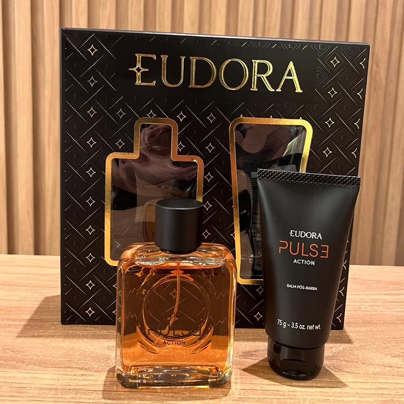 Kit Eudora pulse Perfume + Balm Pos Barba