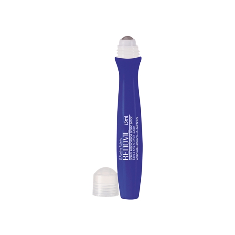 Renovil Serum Preenchedor Efeito Botox Acido Hialuronico+dpantenol Areas dos Olhos e Labios 15 Ml