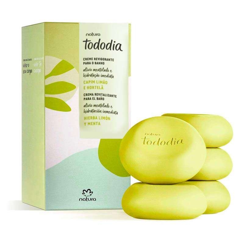 Sabonete Tododia Capim Limão e Hortelã 5x90g cada