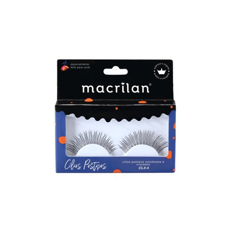 Cílios Postiços CL3-4 – Fios cruzados Macrilan