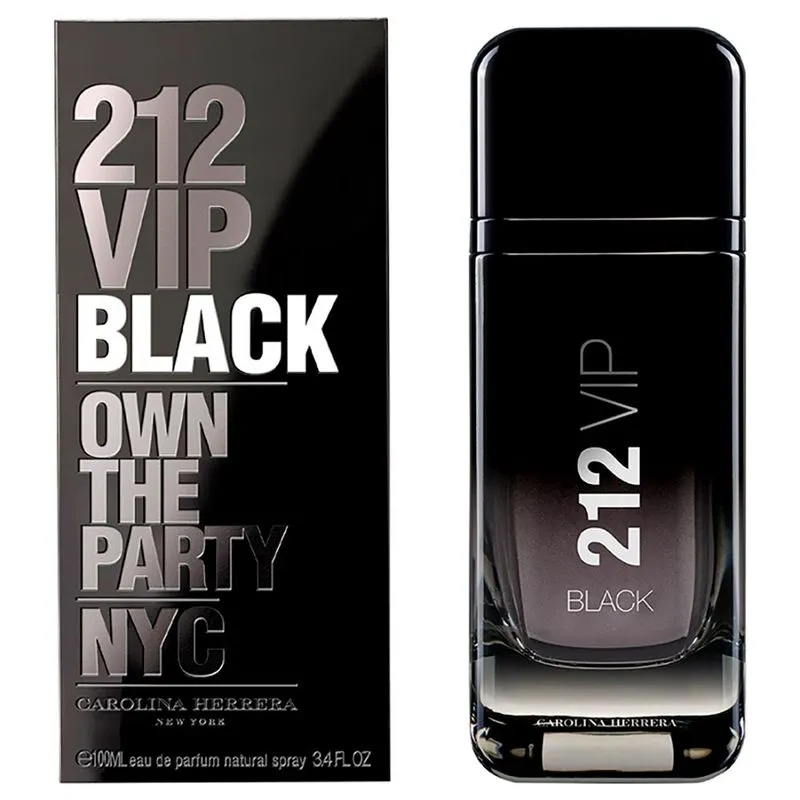 212 Vip Black Carolina Herrera - Eau de Parfum 100ml - foto 4