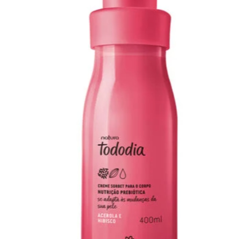 Creme Corporal 400ml TodoDia Acerola e Hibisco